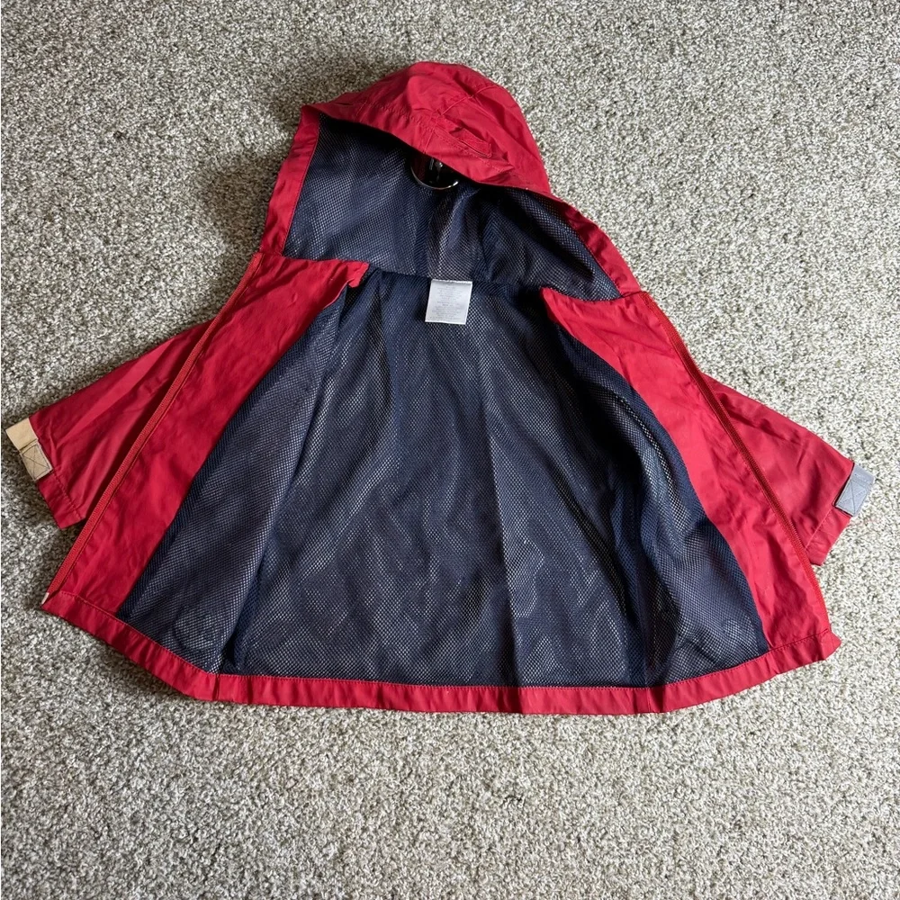 Disney Winnie The Pooh Boys Toddler Raincoat Hooded Baseball‎ Red 24M